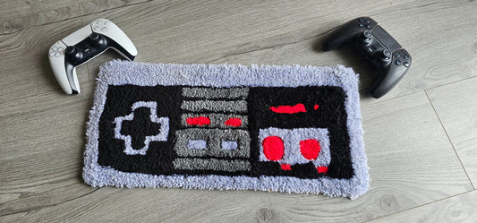 'NES Controller' Keyboard / Dashboard Rug