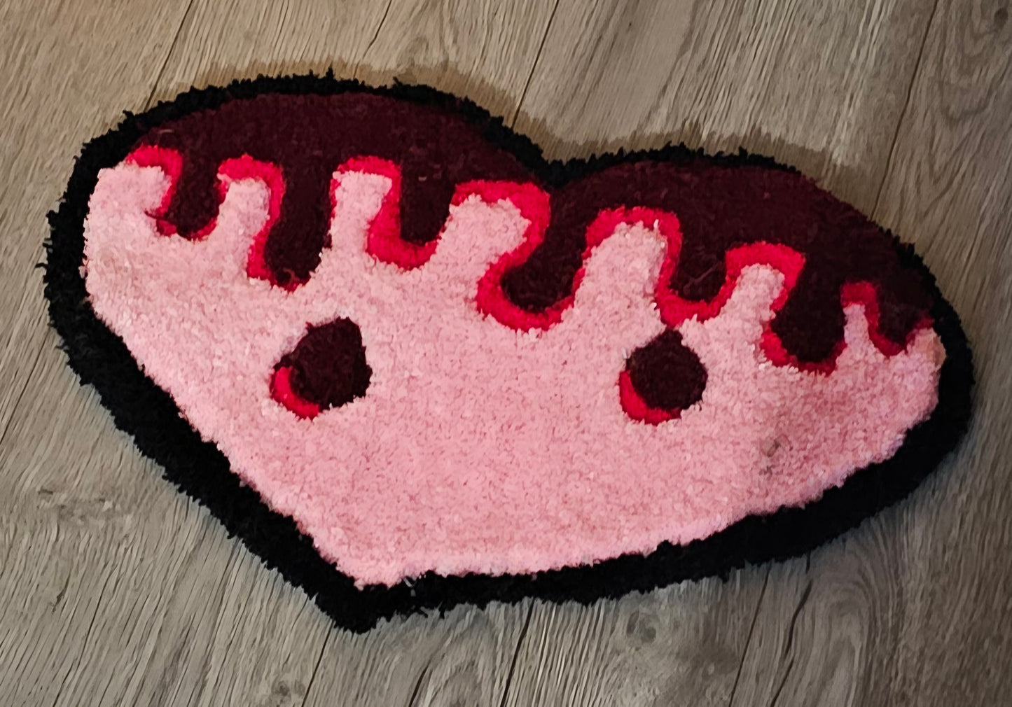 Dripping Heart Rug